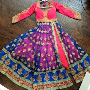 Gorgeous Indian bridal indo-western dress-like new